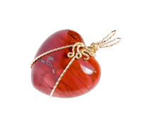 Dale Armstrong's Wire Wrapping Thick Stones with Little Girdles - , Classic Wire Jewelry, Wire Wrapping, Wrapping, Wire Wrapping Jewelry, Wrapped Heart